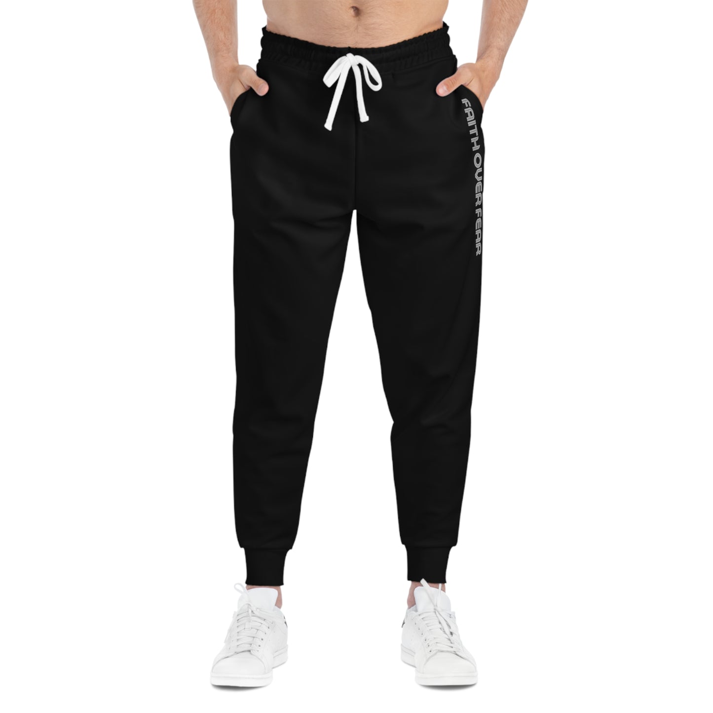 "Faith over Fear" Athletic joggers
