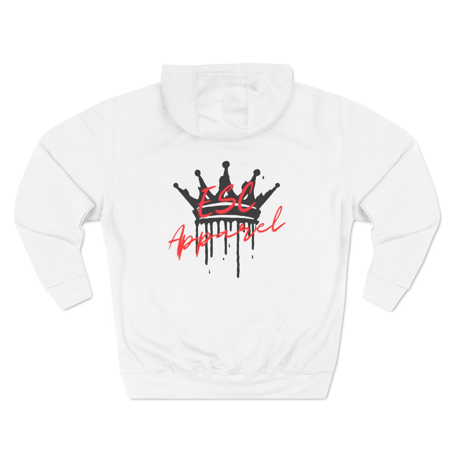 "Faith Over Fear" Unisex three-panel fleece hoodie